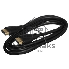 Кабель а/в GoPower Длина 1.5 м Разъемы HDMI (m)-HDMI (m) черный 00-00029041