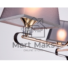 Светильник Ambrella light TR4614/3 CF/FGD кофе/золото E27/3 max 40W D640*800