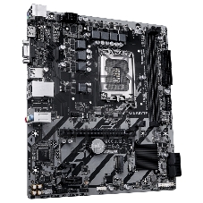 Материнская плата GIGABYTE H810M H, LGA1851, Intel H810, 2xDDR5, 4xSATA, 1xM.2, 1xPCIe 4.0 x16, 1xPCIe x1, HDMI, D-Sub, 1x1Gb LAN, 3x3.5 мм, 7.1, microATX
