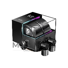 Система жидкостного охлаждения PcCooler DS360 Pro Digital ARGb Soc-AM5/AM4/1200/1700/1851 черный 4-pin 15-34.3dB Al LCD 310W Ret (D7-S360WBKN-GL)
