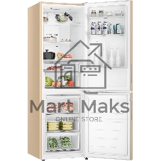 Холодильник Haier CEF536CGG золотистый двухкамерный 240/105 л морозилка снизу, No Frost
