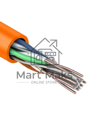 Кабель Rexant UTP 4PR 23AWG, CAT6 нг(А)-HF, LSZH (бухта 305 м)