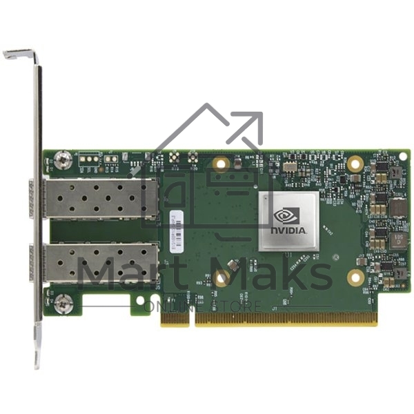 Сетевая карта Mellanox ConnectX-6 Dx EN adapter card, 100GbE, Dual-port QSFP28, PCIe 4.0 x16, Crypto and Secure Boot