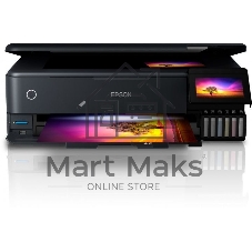 МФУ струйное Epson L8180 (C11CJ21403/C11CJ21402) A3 Duplex Net WiFi USB RJ-45 черный