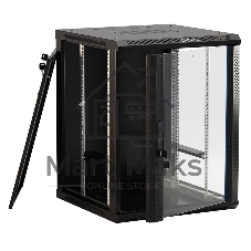 Шкаф настенный Hyperline TWB-0645-GP-RAL9004 19-дюймовый (19