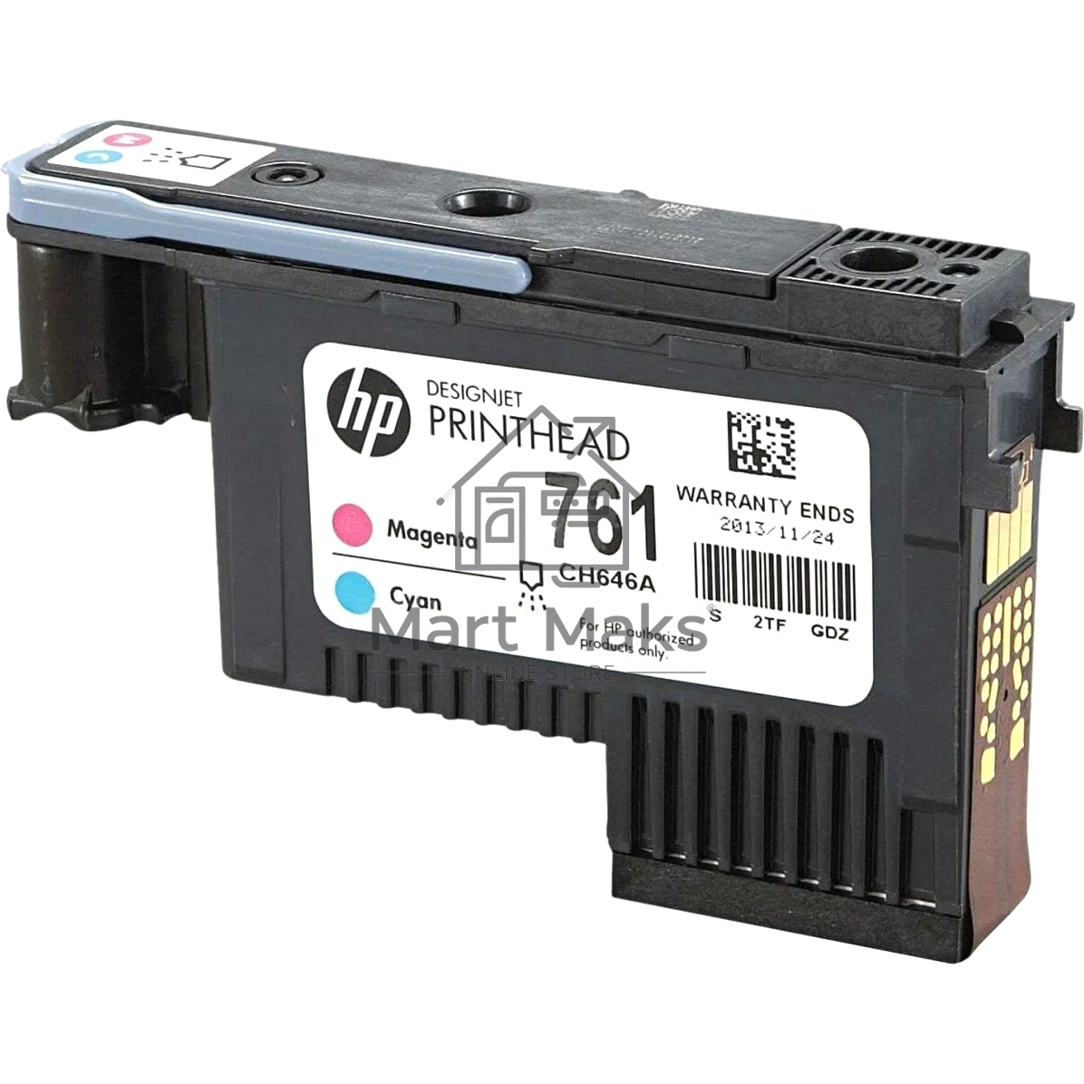 Картридж струйный HP 761 CH646A пурпурный/голубой печатающая головка для HP DJ T7100