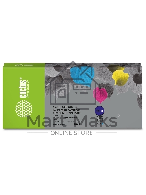 Картридж струйный Cactus CS-EPT01D200 T01D2 голубой (220мл) для Epson WorkForce Pro WF-C529R/C529RDTW/C529RDTW EPP