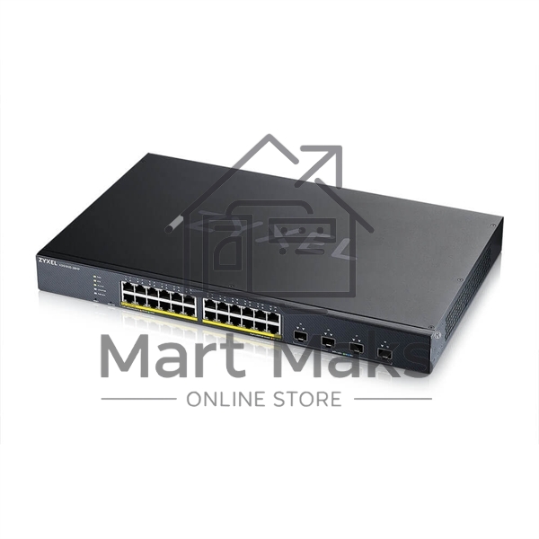 Коммутатор Smart L3 Lite PoE+ Zyxel NebulaFlex XGS1935-28HP, rack 19