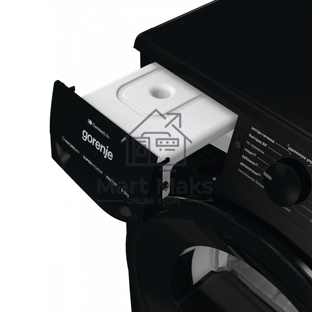 Сушильная машина Gorenje DPNE92GNLWIFI/C белый, 9 кг, сушка - тепловой насос, программ - 15, 60 x 85 x 65.3 см