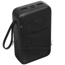 Портативный аккумулятор Tecno Pocket S201 20000mAh 2.4A 2xUSB-A/USB-C черный