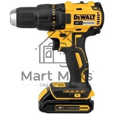 Аккумуляторная безударная бесщеточная дрель - шуруповерт XR DeWalt DCD777D2T-QW