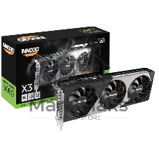 Видеокарта Inno3D GeForce RTX 5080 X3, 16 GB GDDR7, 256 bit, 3xDisplayPort, HDMI, GPU 2295 MHz