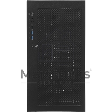 Корпус ACCORD ACC-ZA11B AR Black, Midi-Tower, чёрный, 4 x 120 мм