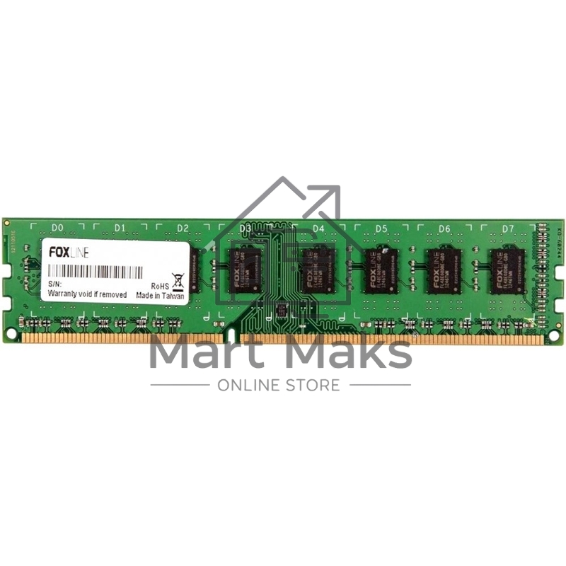 Оперативная память Foxline, DDR4, 16GB (1x16 GB), 2666 MHz, CL19, DIMM
