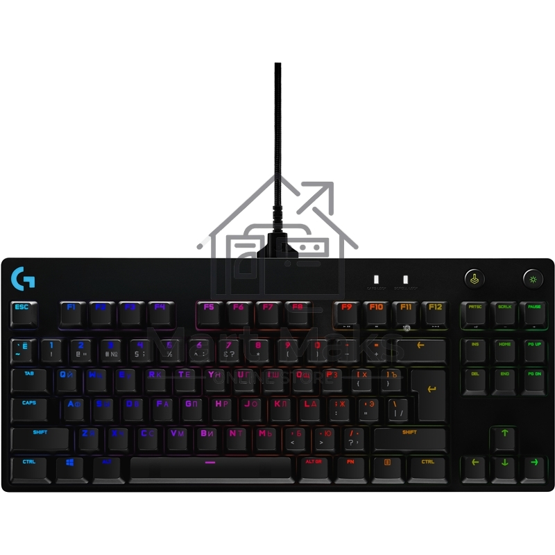Клавиатура Logitech G Pro (920-009393) проводная, USB, черный