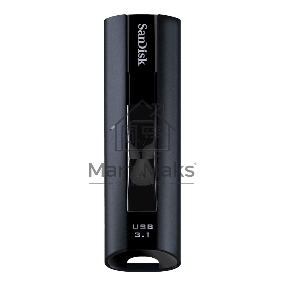 Флешка USB R/W R/W 128GB SanDisk CZ880 Cruzer Extreme Pro, USB 3.1, Металлич., черный