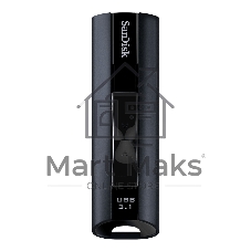 Флешка USB R/W 128 Gb SanDisk CZ880 Cruzer Extreme Pro, USB 3.1, Металлич., черный