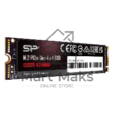 Накопитель SSD Silicon Power PCI-E 4.0 x4 500Gb SP500GbP44UD9005 M-Series UD90 M.2 2280