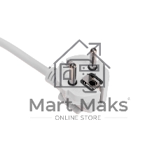 Удлинитель STANDARD 3 гнезда, 1,5м, 3х1,0мм², с/з, с выключателем, белый REXANT