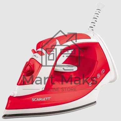 Утюг Scarlett SC-SI30P15 (красный) Мощность, Вт: 2000; Световой индикатор работы: Да; Регулируемый пар до г/мин: 40; Паровой удар до г/мин: 120; Резервуар для воды, мл: 180; Функция разбрызгивания воды: Да; Терморегулятор: Да; Вертикальное отпаривание: Да