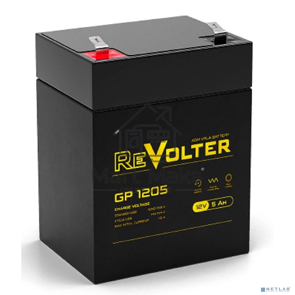 Аккумулятор Revolter GP 1205 (12B/5Ач)