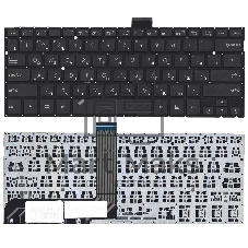 Клавиатура для ноутбука Asus TP300, TP300L черная без рамки