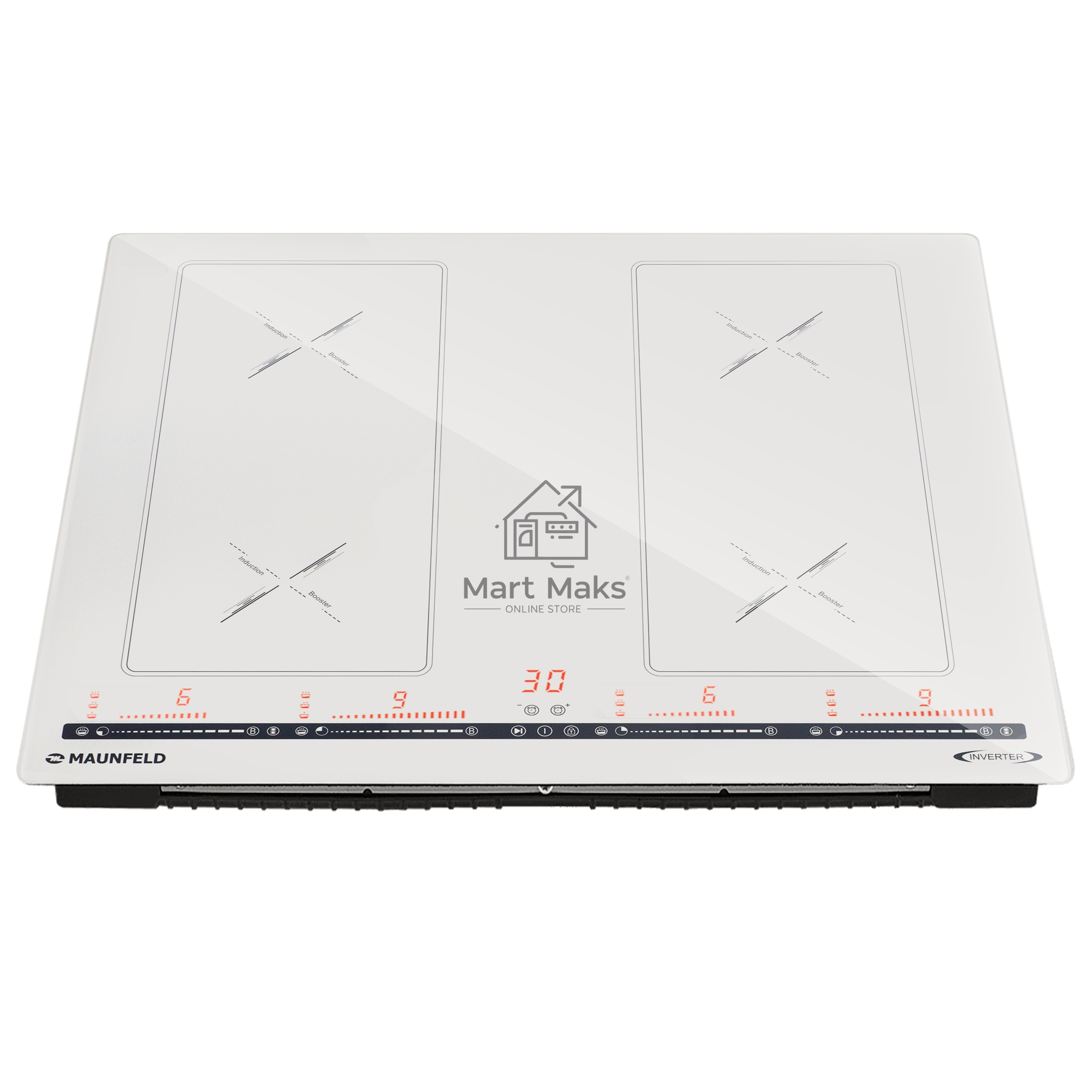 Индукционная варочная панель Maunfeld CVI594SB2BGA Inverter бежевый