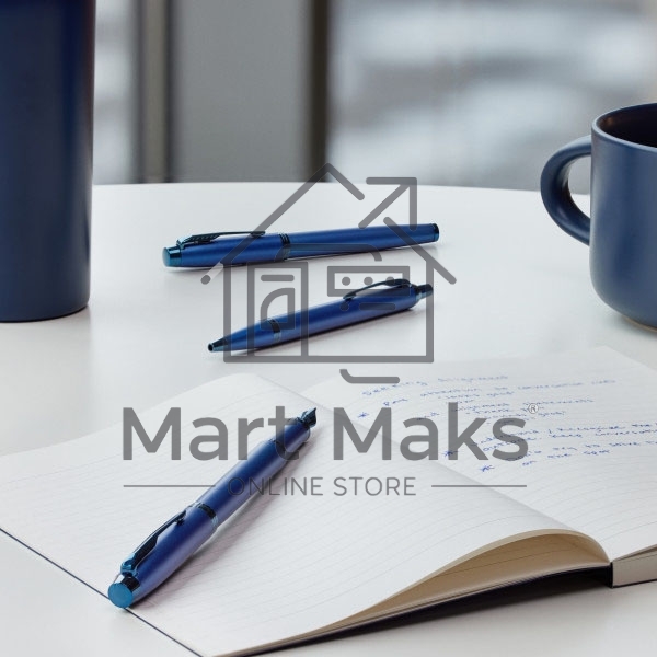 Ручка шариковая Parker IM Monochrome K328 (CW2172966) Blue PVD M, синие чернила, подарочная коробка