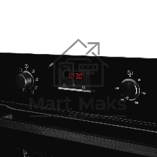 Встраиваемый духовой шкаф Kuppersberg HM 628 Black 60 см, 70 л, 8 режимов, гидролизная очистка, черный
