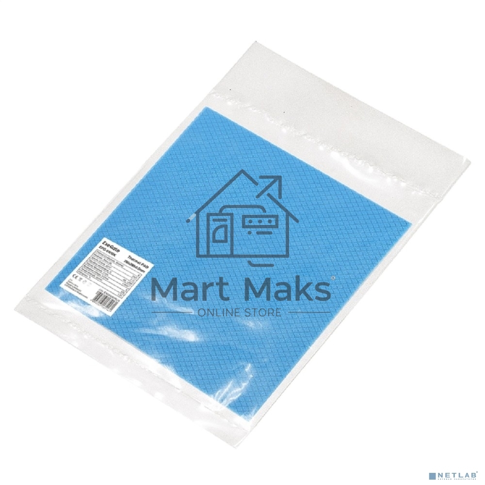 Термопрокладка ExeGate EPG-6WMK (290x290x0.5 мм, 6 Вт/(м•К))