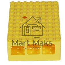 Корпус RA185 yellow для микрокомпьютера Raspberry Pi 3. RA185 Корпус ACD Yellow ABS Plastic Building Block case for Raspberry Pi 3
