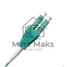 Оптический патчкорд NEOMAX (NMO-LC-SC-MM-5M) LC/UPC-SC/UPC, Uniboot OM4, Multimode, Duplex, 50/125, LSZH, Aqua, 5м