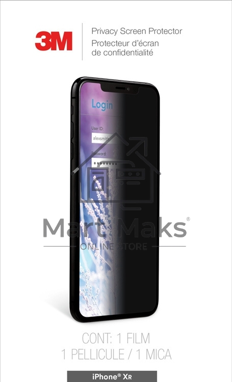 Пленка защиты информации для экрана 3M MPPAP015 для Apple iPhone XR