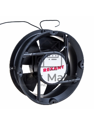 Вентилятор для корпуса Rexant RХ 172x163x51HBL 220VAC черный, 172 x 163 мм, 2500 об/мин, 53 дБ, 2 pin Вентилятор для корпуса Rexant RХ 172x163x51HBL 220VAC черный, 172 x 163 мм, 2500 об/мин, 53 дБ, 2 pin