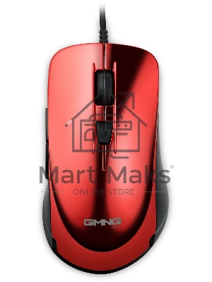 Мышь проводная GMNG 850GM красный, 7200 dpi, USB, кнопки - 6