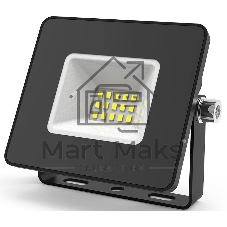 Прожектор светодиодный Gauss LED 10W 670lm IP65 3000К черный 613527110 Gauss