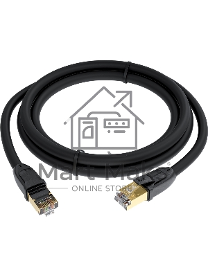 Патч-корд GCR PROF прямой 7.5m, FTP медь cat.6, позолоч. контакты и коннектор, 25 AWG, Deluxe ethernet high speed 10 Гбит/с, RJ45, T568B, GCR-52548