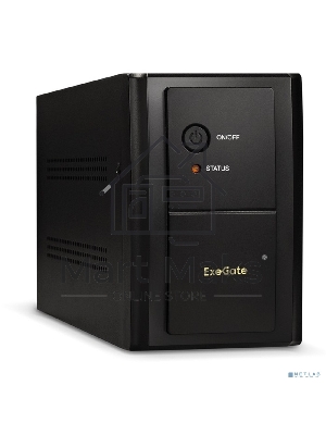 Источник бесперебойного питания ExeGate EX292608RUS SpecialPro UNB-2000.LED.AVR.4C13.RJ.USB 2000VA/1200W, LED, AVR,4*C13, RJ45/11,USB, металлический корпус, черный