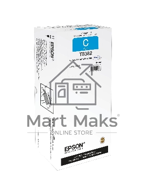 Картридж струйный Epson C13T838240 голубой (20 000 стр. 167.4 мл) для WorkForce WF-R5190DTW WF-R5190, WF-R5690DTWF WF-R5690