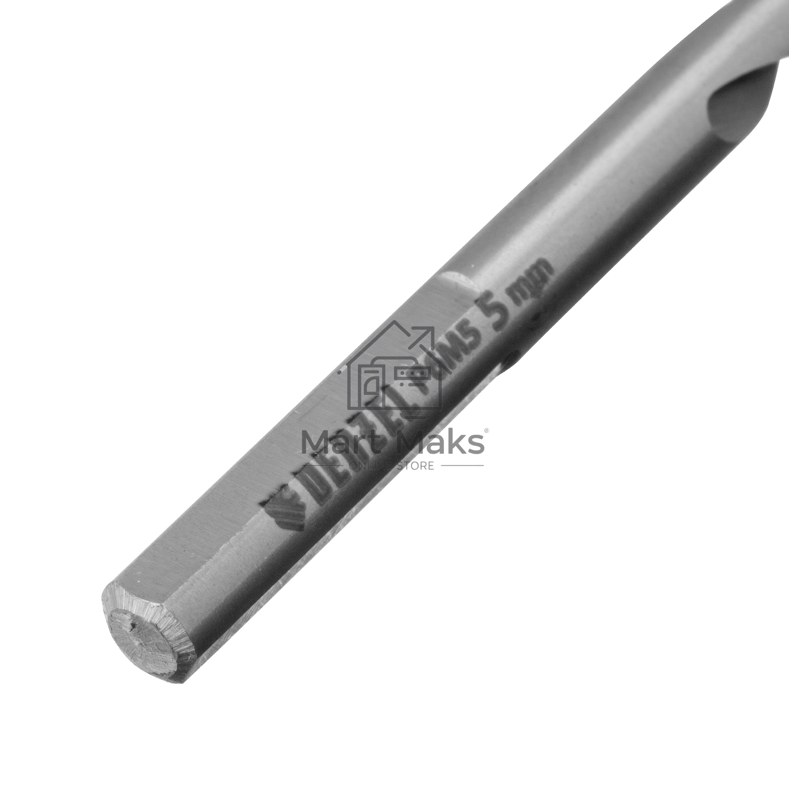 Сверло спиральное по металлу 5 x 86мм, Р6М5, Golden Tip Denzel