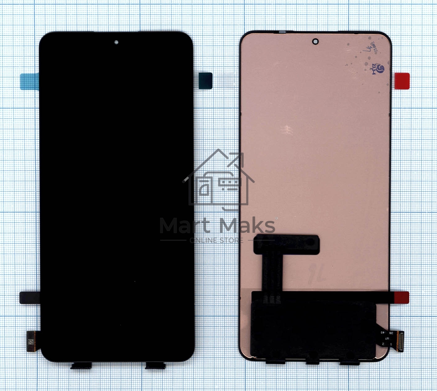Дисплей для Xiaomi Mi 12T/ Mi 12T Pro черный