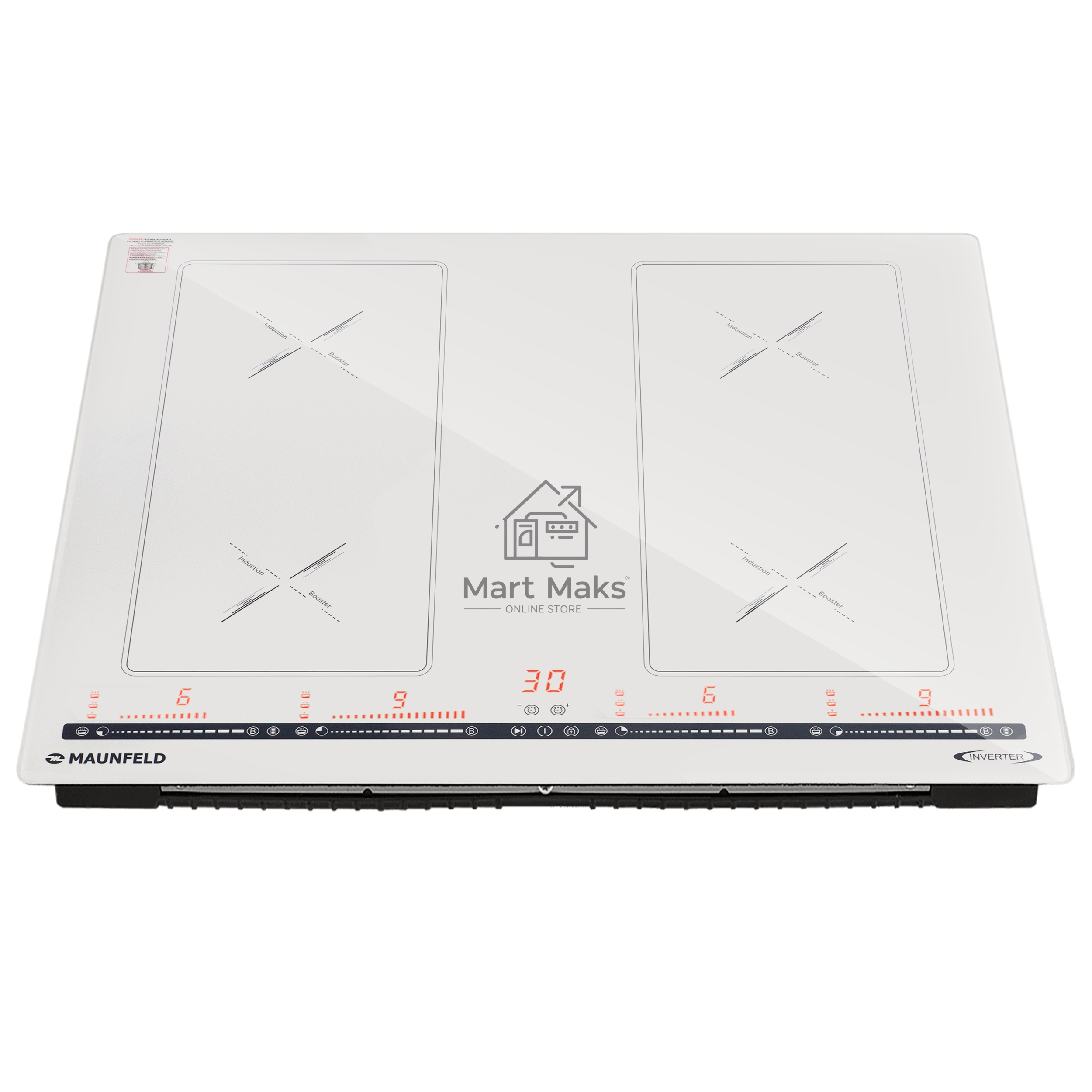 Индукционная варочная панель Maunfeld CVI594SB2BGA Inverter бежевый