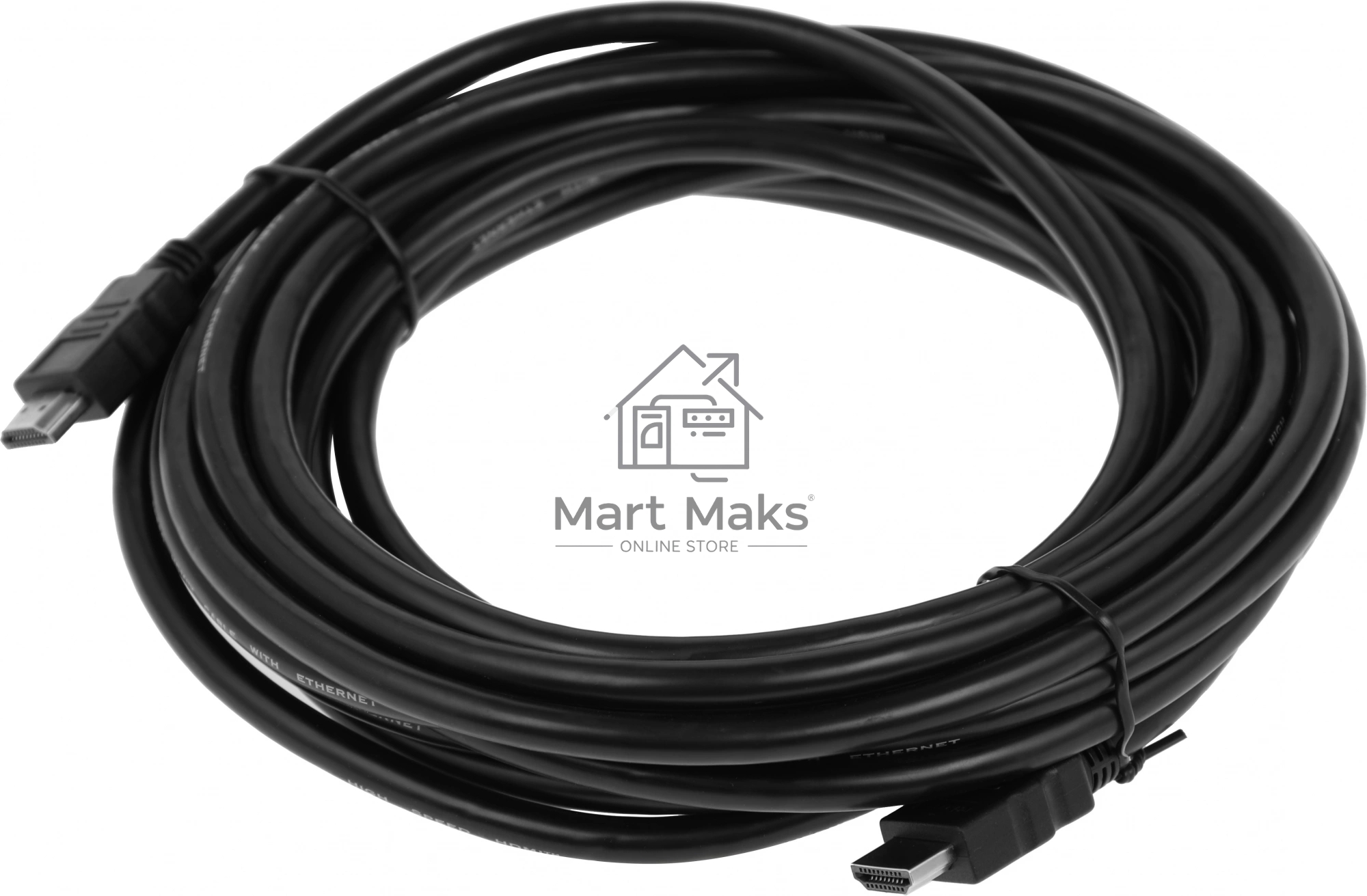 Кабель аудио-видео Cactus CS-HDMI.1.4-7 HDMI (m)/HDMI (m) 7м. Позолоченные контакты черный