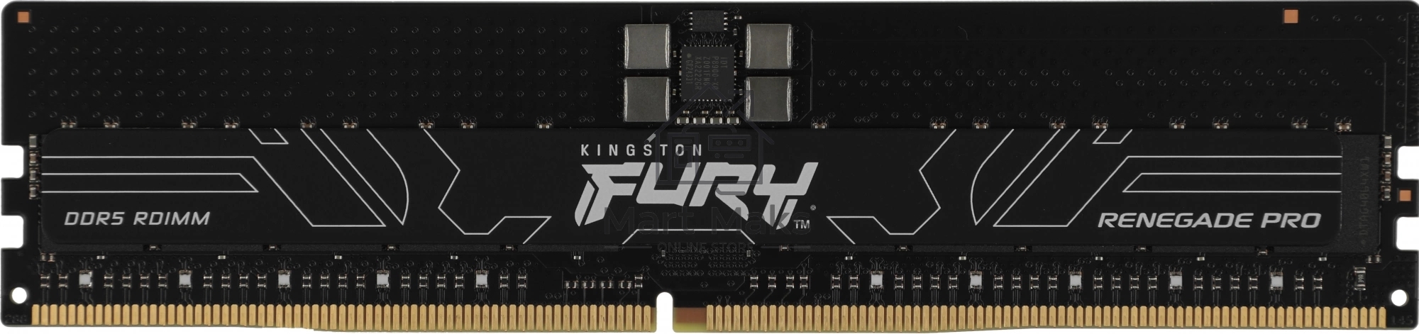 Оперативная память Kingston Fury Renegade Pro, DDR5, 32GB (1x32GB), 6400MHz, CL32, ECC, RDIMM