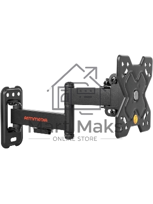 Кронштейн Arm media MARS-6 черный, 10 шт/уп. Кр. стал. настенный для TV 10