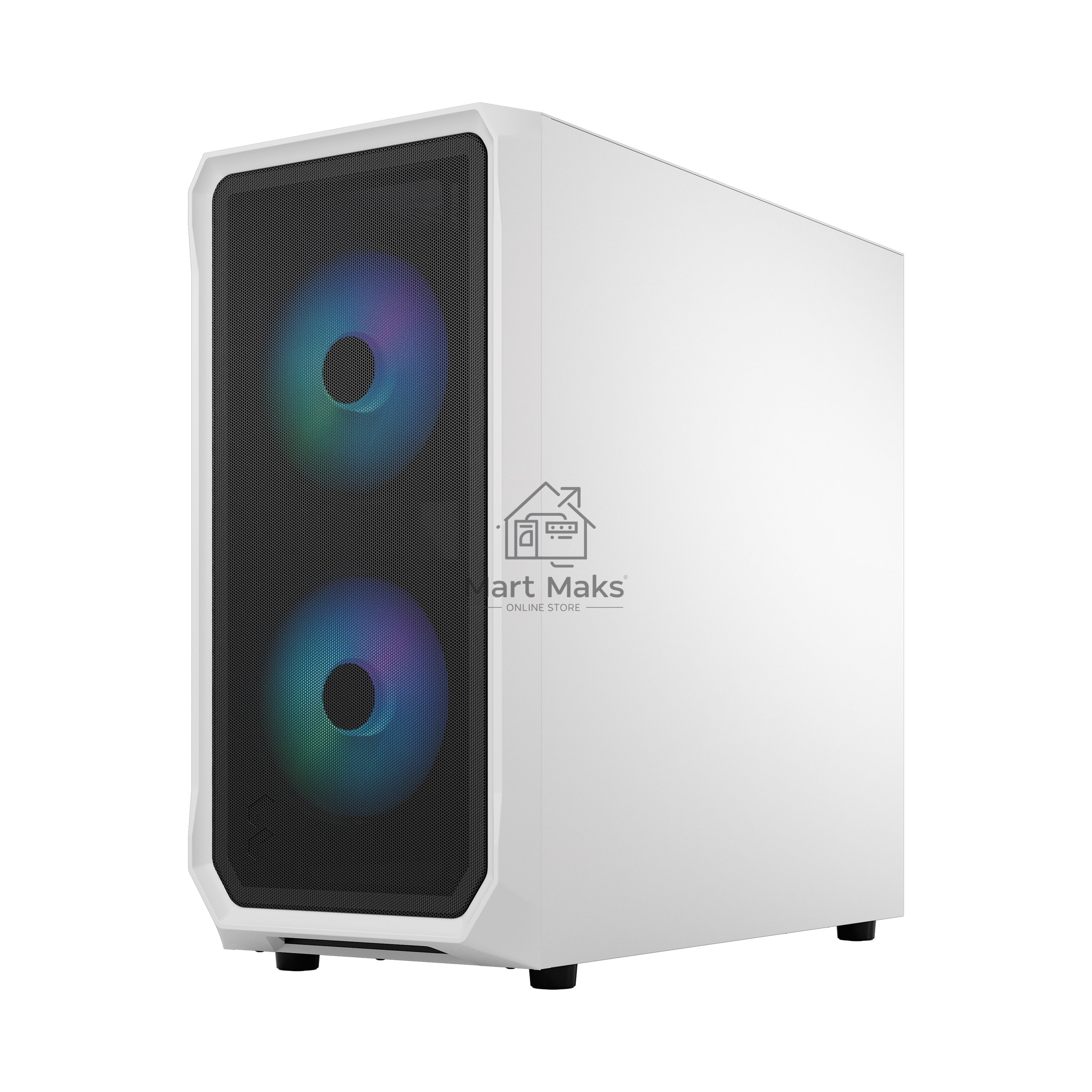 Корпус Fractal Design Focus 2 RGB White TG Clear Tint / FD-C-FOC2A-04