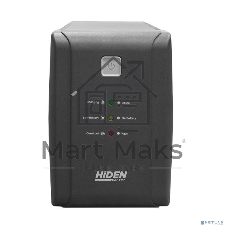 Источник бесперебойного питания HIDEN EXPERT ULI600E 600ВА/360Вт Линейно-интерактивный,4xIEC C13 LED, USB, встроенный АКБ 1 x 12В/7Ач УТ-00002431