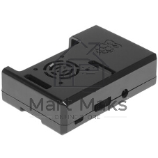 Корпус RA187 Корпус ACD черный ABS Plastic Case w/GPIO port hole and Fan holes for Raspberry Pi 3