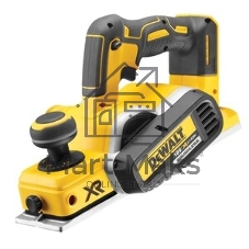 Аккумуляторный бесщеточный рубанок XR DeWalt DCP580N-XJ черный/желтый