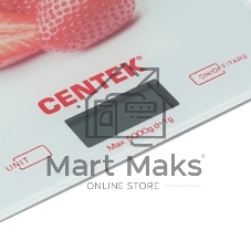 Весы кухонные CENTEK CT-2482 LED белый